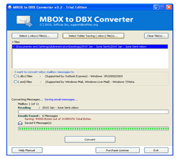 MBOX to DBX Converter Software