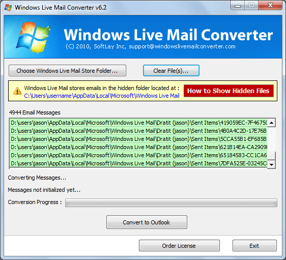 Where Are Emails Stored In Windows Mail Vista