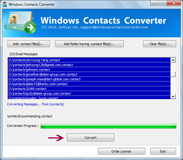 .CONTACT Converter